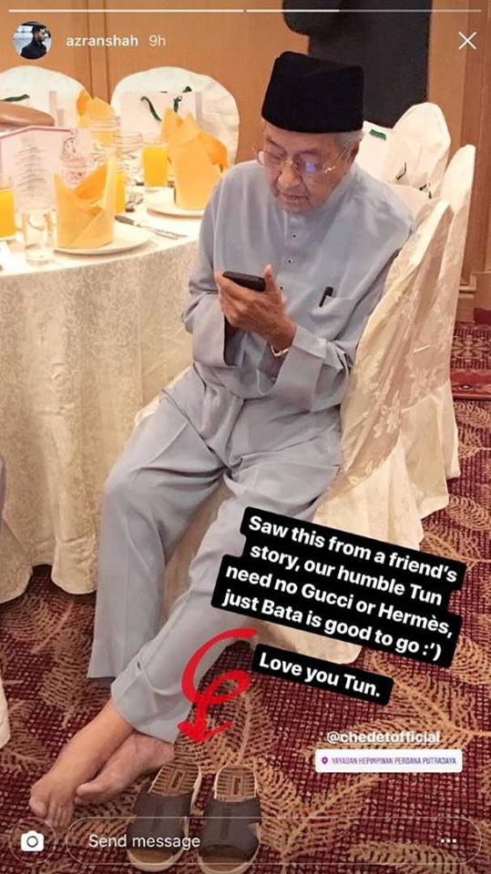 azranshah Maybe his phone will be next.